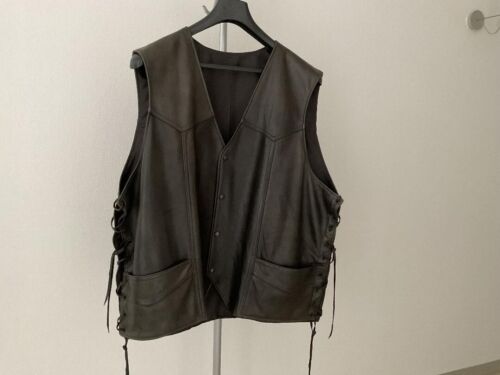 Chaleco de cuero para hombre Harley Davidson talla XXL - Imagen 2 de 7