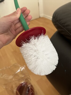 Klobürste Plastik rot, Cherry Design