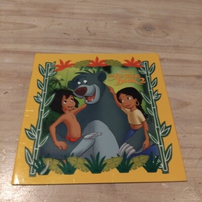 Disney's The Jungle Book 2 Film Story Book kids children 2008 animals movie