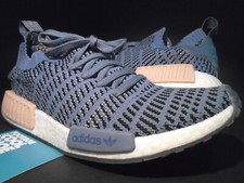 adidas gazelle silver green womens NMD_R1 STLT Primeknit main image 0