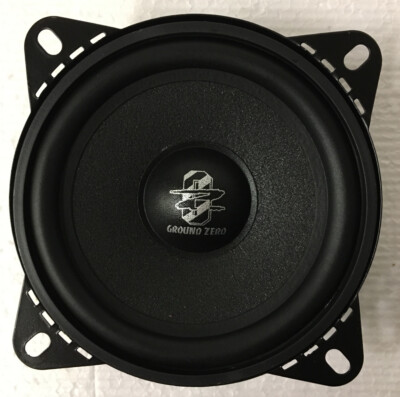 Ground Zero Iridium GZIC 400 FX Boxen 10 cm 100 Watt 4Ohm 2 Wege Kompo flach!