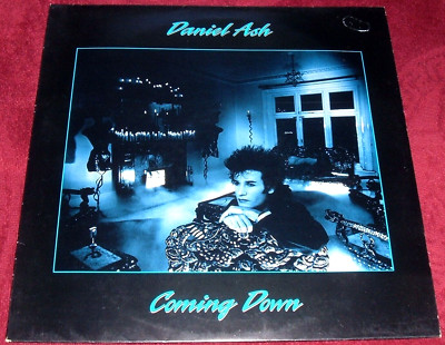 DANIEL ASH - COMING DOWN..VINYL LP 1991 BEGA 114 WITH PROMO SHEET GOTH