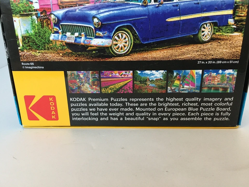 Puzzle Kodak Premium 1000 Piezas "Ruta 66" **Completo** Foto 4 de 4