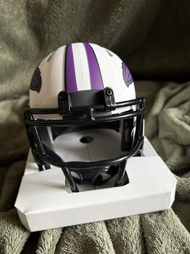 Mini Casco Lunare Autografato Rashod Bateman Fanatics COA & Ologramma - Foto 4 di 6