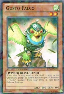 Gusto Falco - DT06-EN079 - Parallel Rare - Duel Terminal x3 - Near Mint