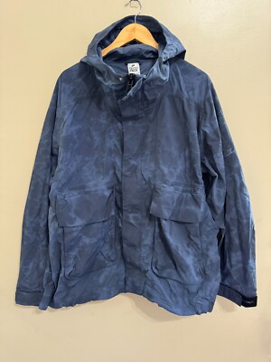 Nike Sportswear Tech Pack Woven Hooded Jacket Dye Navy Blue DX0217-491 $230 NEW