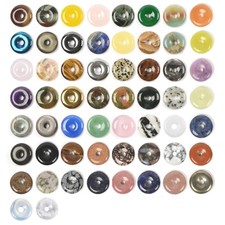 25mm Healing Crystal Peace Donut Beads Lucky Circle Donut pendant Jewelry Making