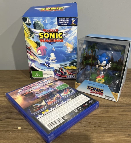 Team Sonic Racing Collectors Edition Sony PS4 Game & Totaku Figure (sealed) SEGA - Picture 8 of 14