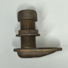 Bronze Intake Strainer 1.5” Threads (GREAT CONDITION)(Pre-own) With Threaded Cap