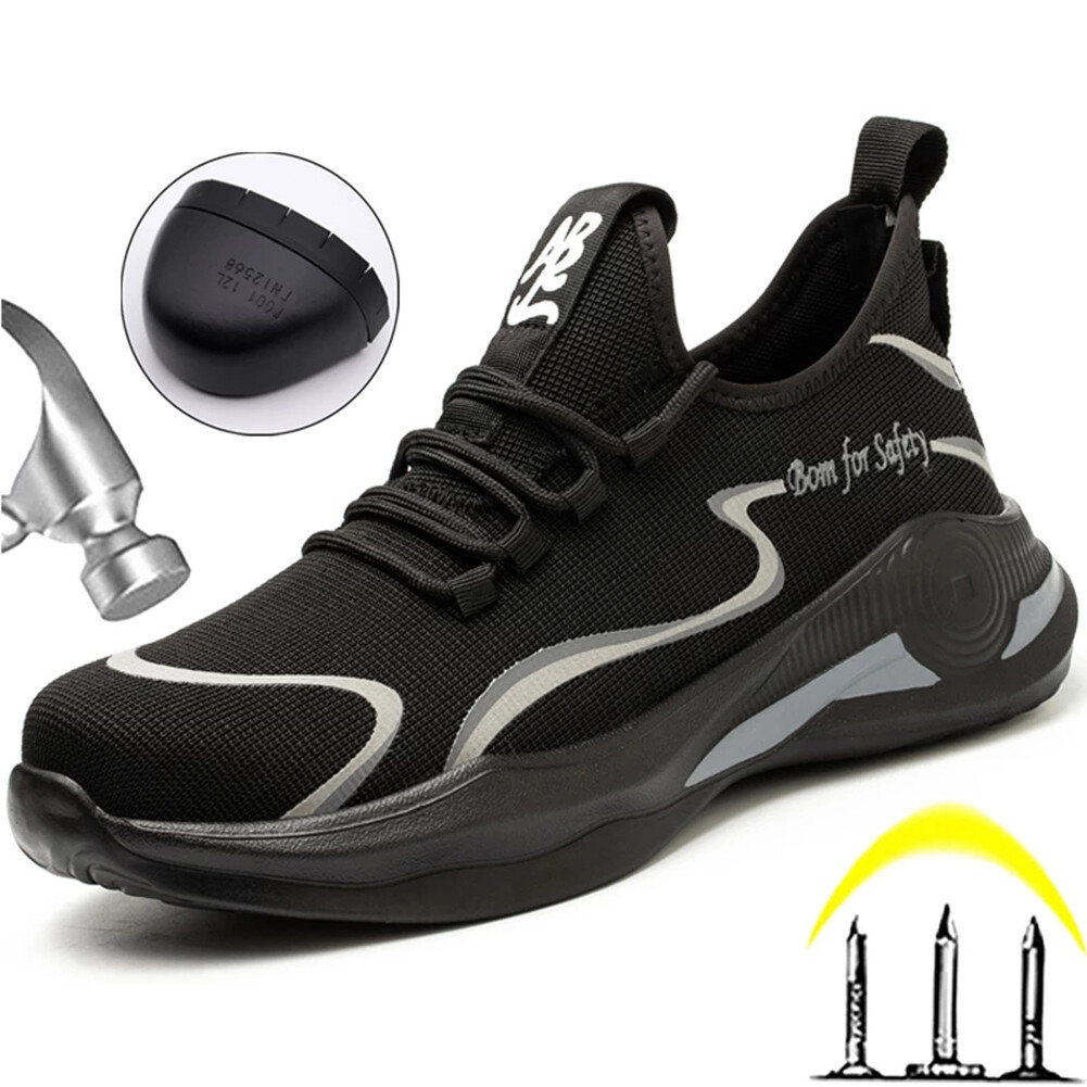 SALOMON Sneakers uomo punta acciaio scarpe antinfortunistiche da lavoro indistruttibili escursionismo outdoor scarponi