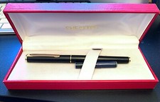 Vintage Sheaffer Fashion (white dot) Matt Black Medium Fountain Pen with box