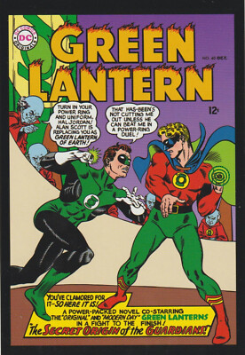   GREEN LANTERN #40, DC Comics COMIC-POSTKARTE NEU *Superhelden