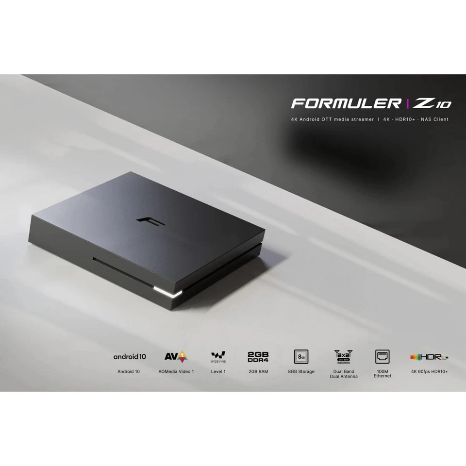 Formuler - Z10 - 4K Android Streaming Box - 2GB Ram DDR4 - 8GB di archiviazione - Immagine 3 di 4