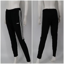 Adidas Women's Striped Sereno 19 Pull-On Mid-Rise Training Pants Black, 45 NWT