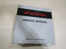 HONDA SERVICE MANUAL 7 RING BINDER