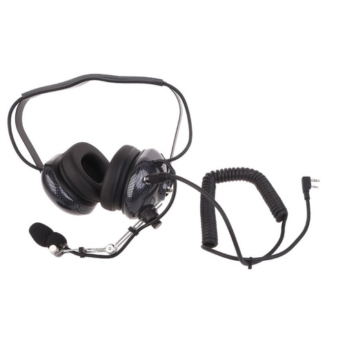 Professional Security Earpiece Head Headset for Two Way Radio Clear Comfortable - Zdjęcie 7 z 8