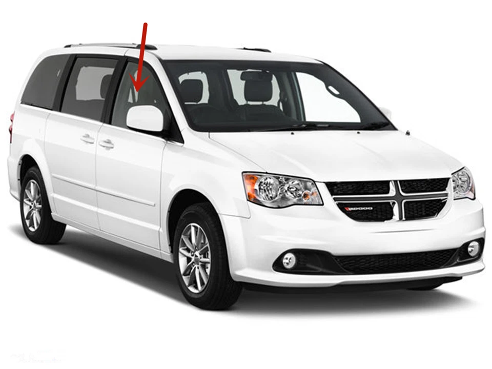 Подходит для 08-20 Grand Caravan 08-16 город и деревня пассажирская передняя дверь стекло на окно - Изображение 2 из 4