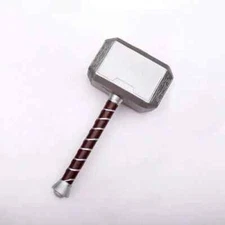 Viking Engraved Aluminium Heavy Thor Hammer With Leather Strap Hammer Replica