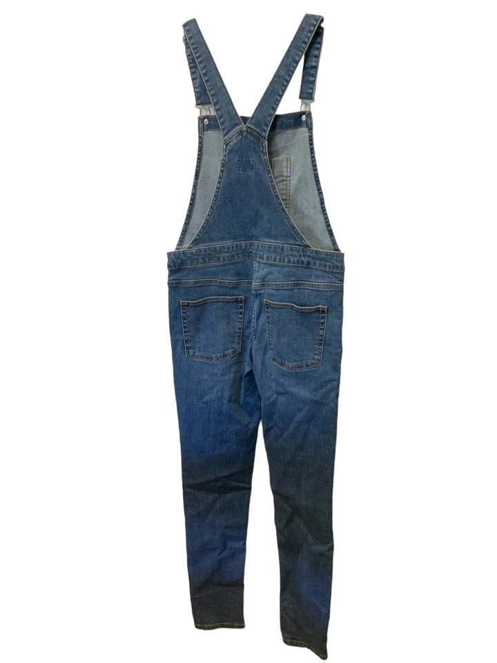 Mono largo de jean para niñas Crewcuts talla 14 Foto 3 de 4