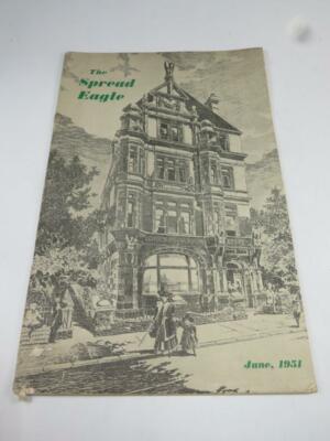 RARE BANKING MEMORABILIA The Spread Eagle Barclays Bank In-House Magazine 1951