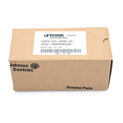 New In Box YORK 025-29583-001 Pressure Transducer | eBay