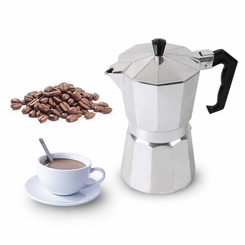 Cocina Moka cafetera 1/3/6/9/12 taza de café espresso italiano superior  Expresso Cafe Set | eBay