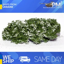 Model Scene 701-91S Flowering shrubs White Accessories diorama kit