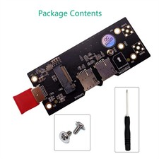 Adapter Card NGFF M.2 Key B to USB 3.0 with Dual SIM Slot Network Accessories
