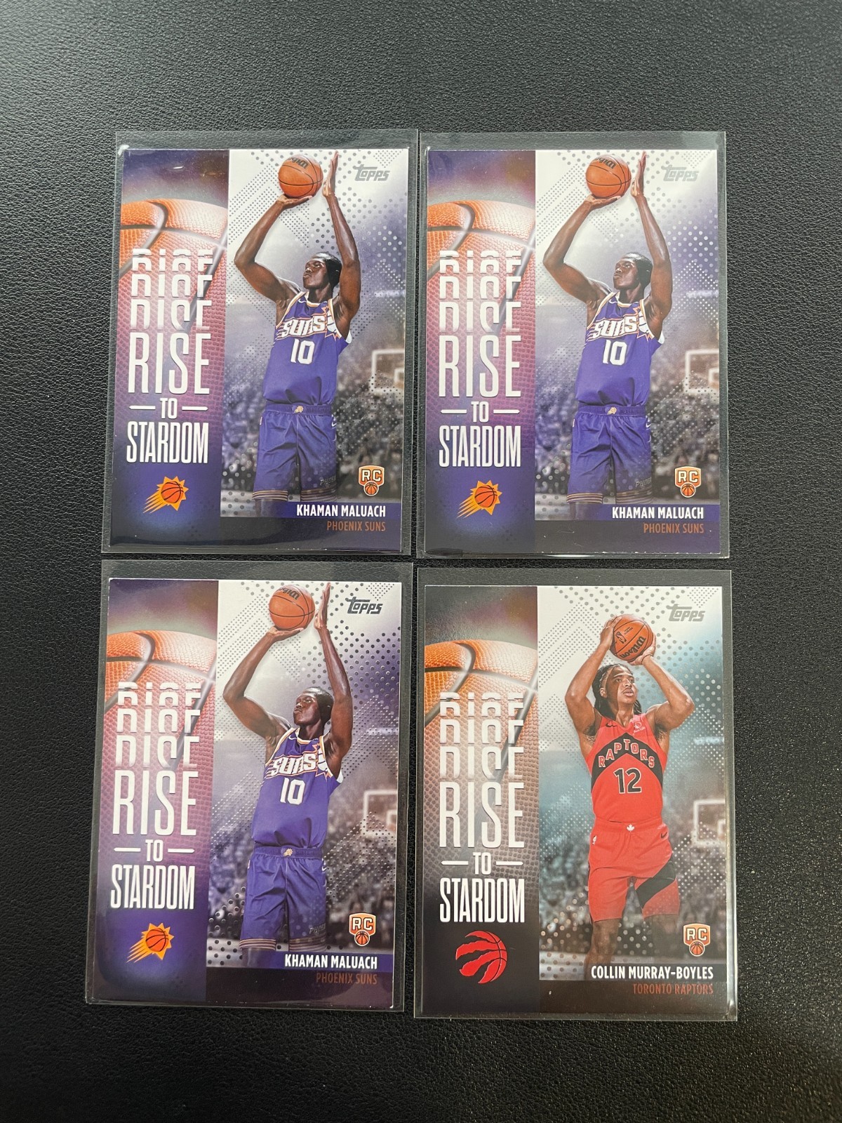 2025-26 Topps Flagship Basketball Rise To Stardom Lot4 Khaman Maluach BJAH