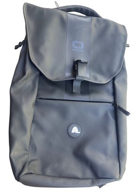 OGIO Resistant Rolltop Backpack 91014 Black Travel Bag Corporate Logo NWT