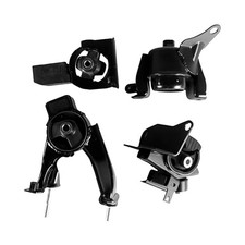 Engine Motor and Transmission Mount Kit 4Pcs Compatible with 2005 2006 Black