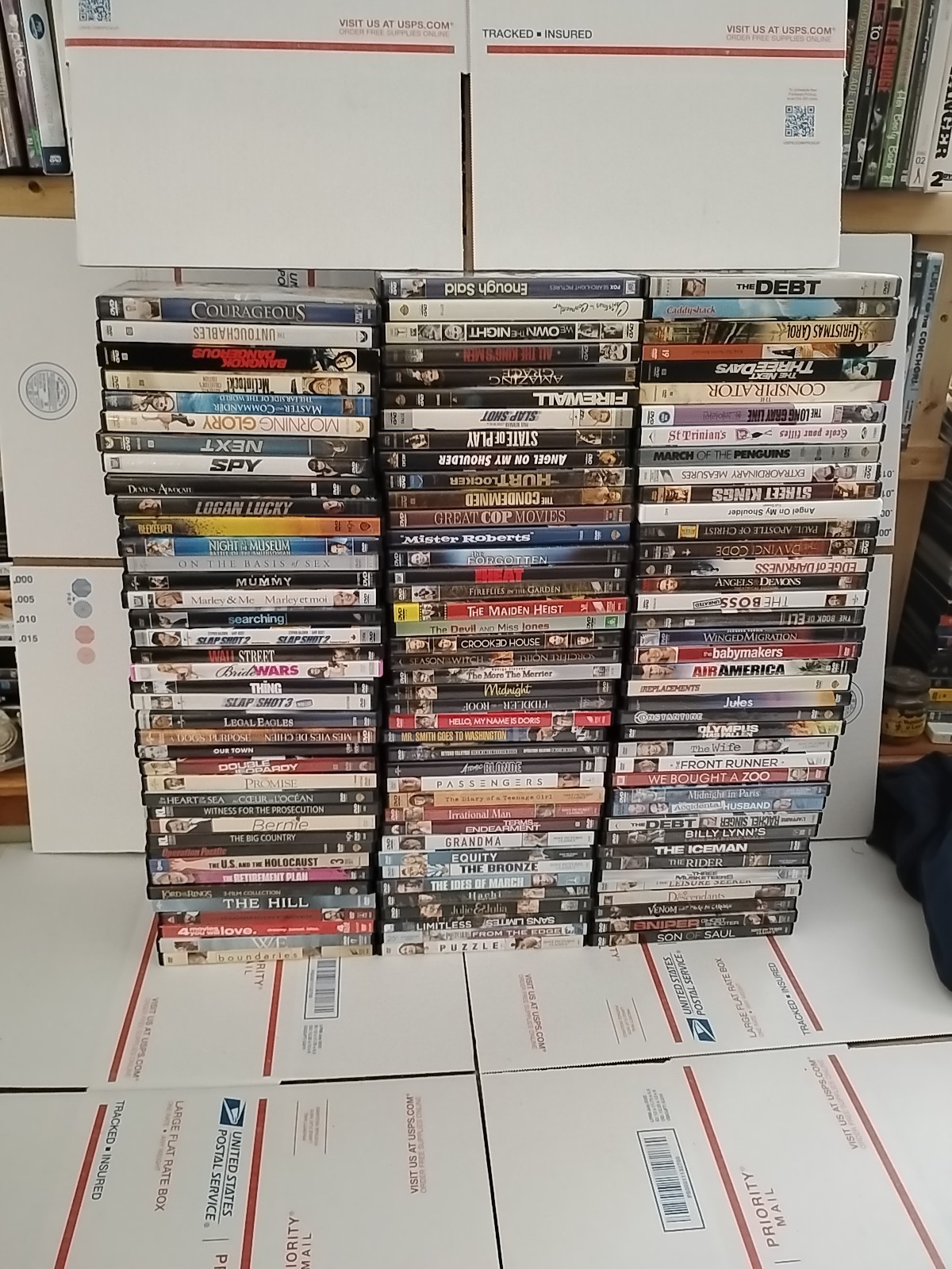 Lot of 120 vintage Estate Sale DVD Classic dvds! NO KIDS MOVIES Trl6#18