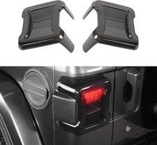 Smoked LED Tail Light Covers Rear Light Guards Exterior Accessories Compatible