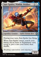 MTG Spider-Man *FOIL* U Sun-Spider, Nimble Webber #0154