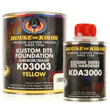 House Of Kolor Quart Kit Yellow Color Kd3003 Dts Surfacer Sealer W Hardener House Of Kolor Quart Kit Yellow Color Kd3003 Dts Surfacer Sealer W Hardener
