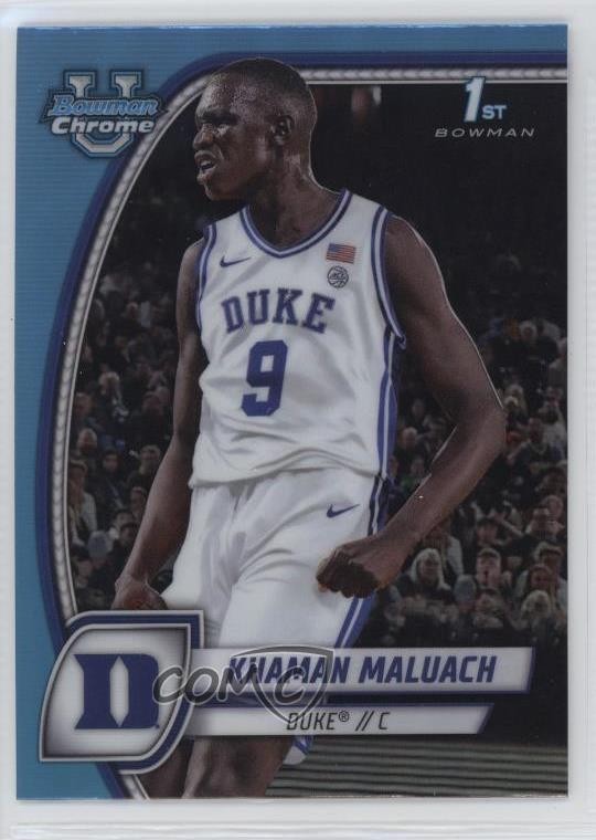 2024-25 Bowman U Chrome Sky Blue Refractor Khaman Maluach #46 1o4n