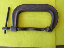 WILTON 6โ C CLAMP #406 MADE IN USA WEIGHS OVER 5 POUNDS USA drop forged