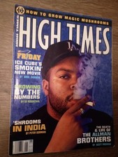 Vtg High Times Magazine June 1995 # 238 Ice Cube Friday Cover Magic Mushrooms