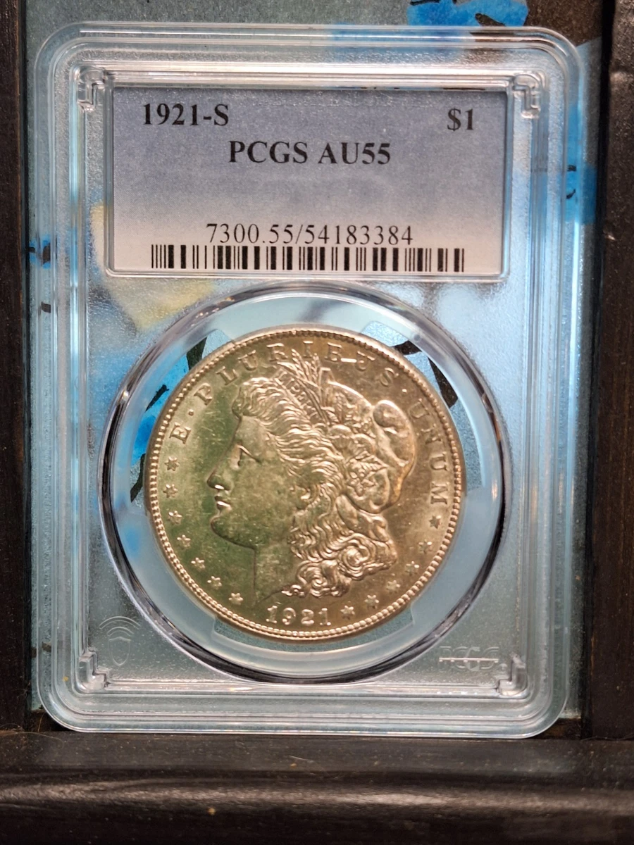 AU 55 Graded 1921 Year Morgan US Dollars (1878-1921) for sale | eBay