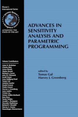 Gal - Fortschritte in der Sensitivitätsanalyse und parametrischen Programmierung - Ne - N555z