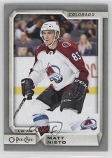 2018-19 O-Pee-Chee Silver Matthew Nieto Matt Nieto #398 0c3