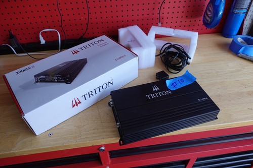 Triton Car stereo speaker subwoofer 5 Channel 1000 Watt Amplifier AMP  PARTS #10