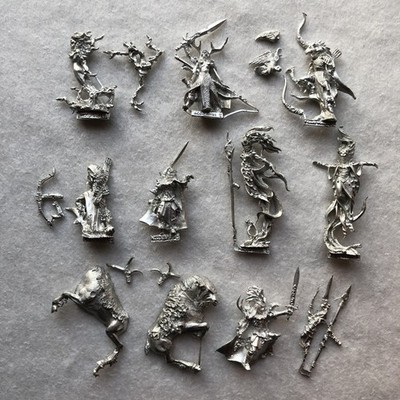 WOOD ELVES - Metal Warhammer Fantasy FB Old World Oldhammer