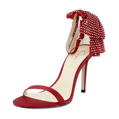 Jessica Simpson Moure Women's Heels Red Muse Size 8 M