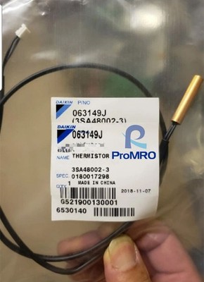 1PC New Air conditioner indoor temperature sensor probe R2T thermistor 063149J