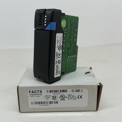 NEW FACTS Engineering F2-04AD-2 4 Channel Analog Voltage Input Module