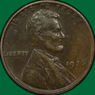 1926-D Lincoln Wheat Cent Choice Extremely Fine XF+ Coin #32981