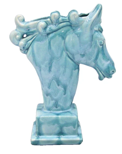 Royal Haeger Pottery Horse Vase MCM 11.5"