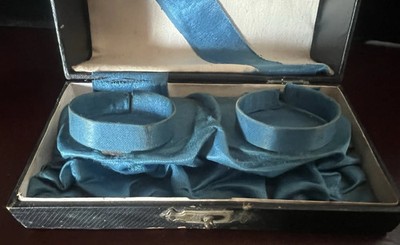 Antique 1800s Antique Python Silk Python Box Pocket Box 2 Seater Box
