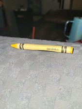 Dandelion Crayola Crayon Retired Unused Binney  Smith New York Rare Used